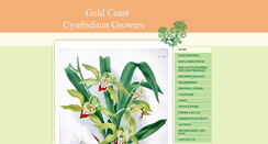 Desktop Screenshot of goldcoastcymbidiumgrowers.com